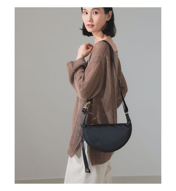 Demi-Luxe BEAMS 「VIOLAd&rsquo;ORO / ナイロン ボディーバッグ」|トートバッグ|BLACK&times;BLACK