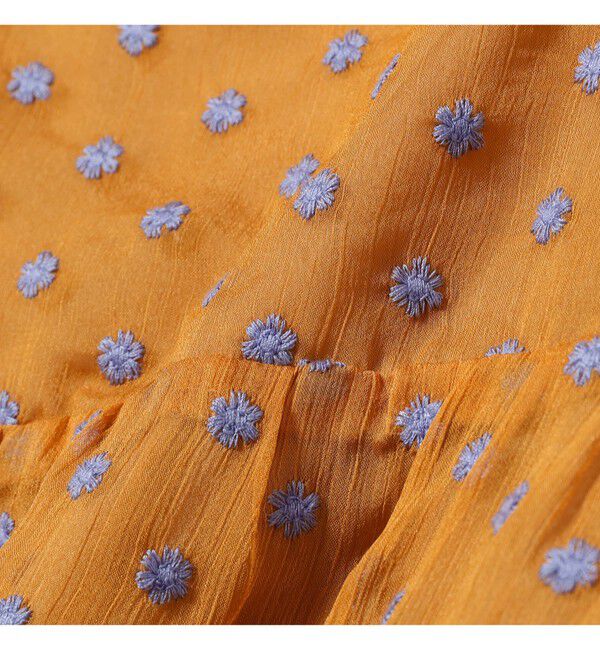 Ray BEAMS 「フラワー 刺繍 キャミ ワンピース」|ワンピース|