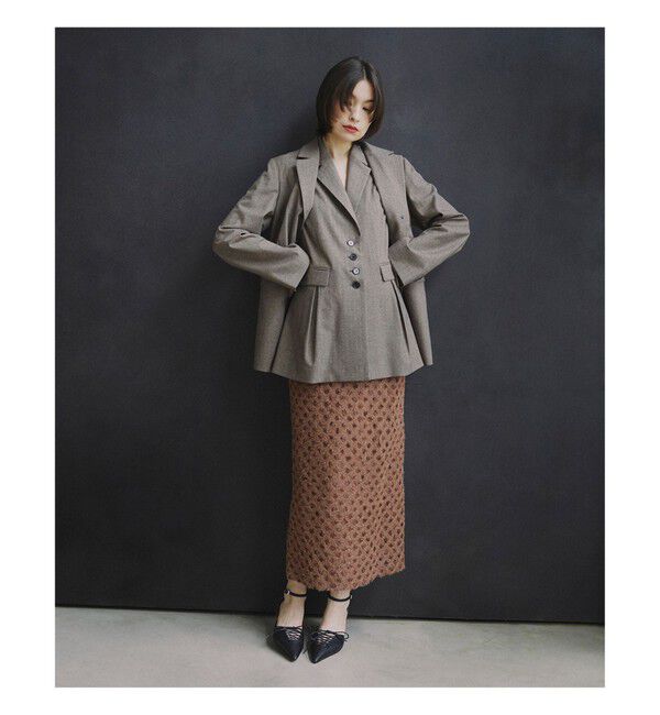 Ray BEAMS 「RBS / ヘリンボーン 2ボタン ジャケット」|テーラードジャケット|