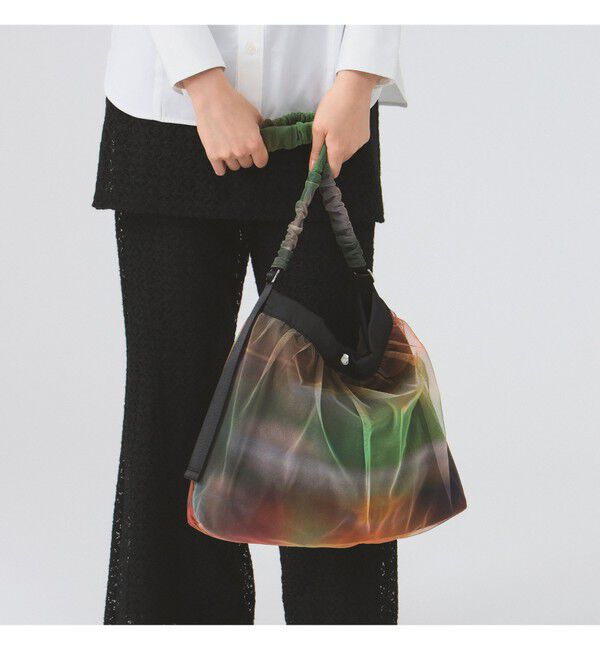 Ray BEAMS 「メッシュ ショルダー バッグ」|ショルダー・メッセンジャー|sunset