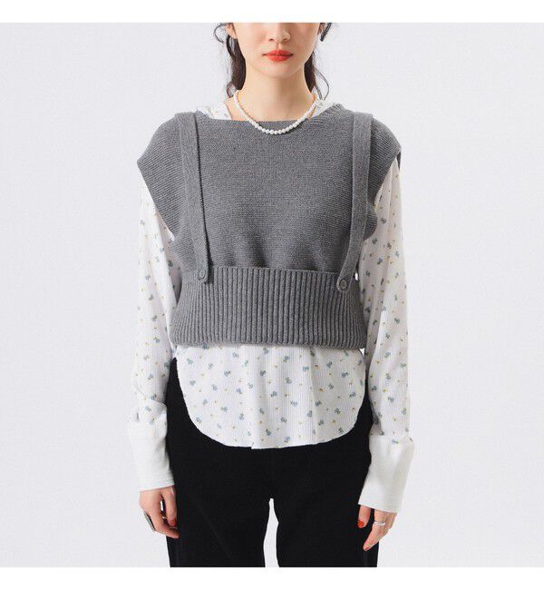 BEAMSBOY「ミリタリー アレンジ ベスト」|ベスト・ジレ|