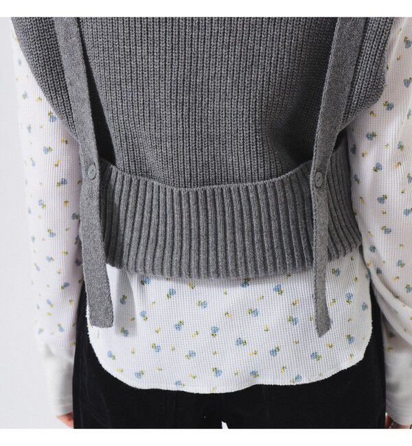 BEAMSBOY「ミリタリー アレンジ ベスト」|ベスト・ジレ|