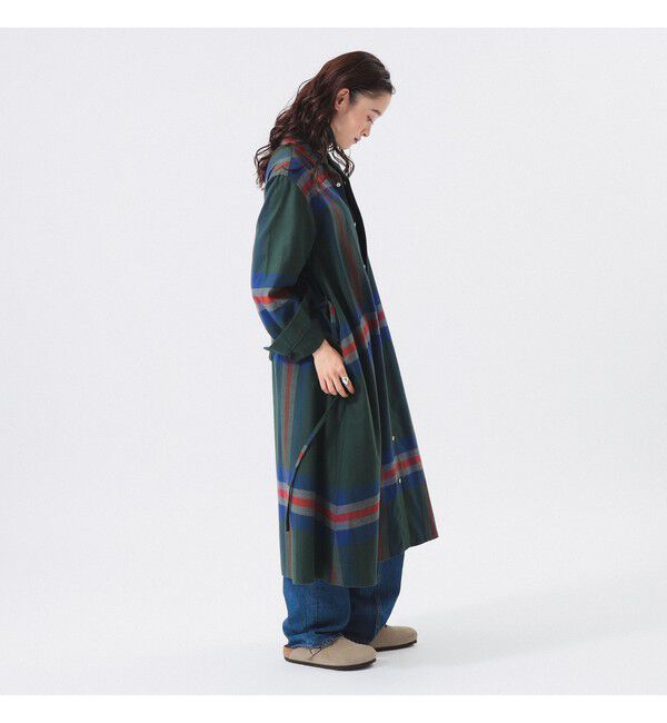 BEAMSBOY「ビッグ タータン ワンピース」|ワンピース|