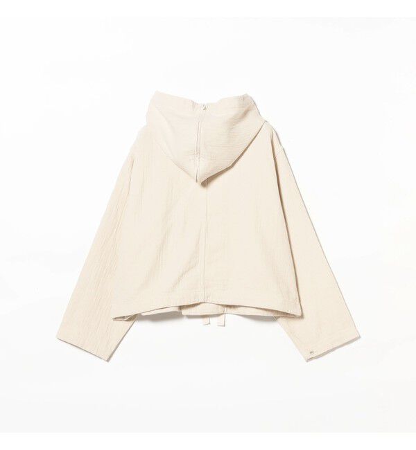 BEAMSBOY「コットン ミリタリー フード ジャケット」|ブルゾン・スタジャン|