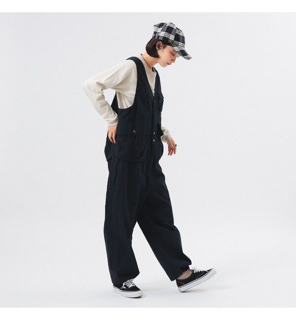 BEAMSBOY「コットンウェザー ハンティングベスト オールインワン」|オールインワン|