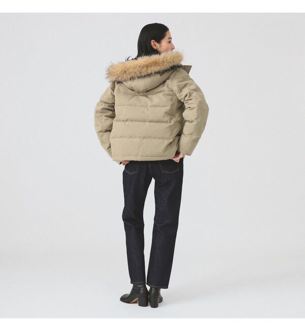 Ray BEAMS 「DANTON / FAKE FUR HOODED DOWN JACKET 25AW」|ダウン|