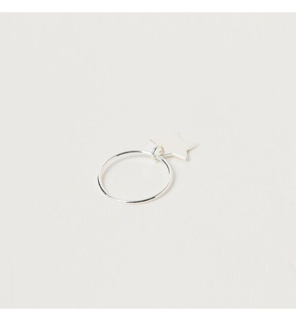 Ray BEAMS 「シルバー ビッグ スター リング」|リング|