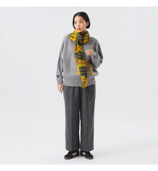 BEAMSBOY「ツイード ワイド スラックス」|スラックス|