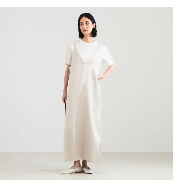 Demi-Luxe BEAMS 「ダブルストラップ キャミソール ワンピース」|ワンピース|