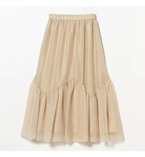 Ray BEAMS 「シアー ティアード スカート」|スカート|