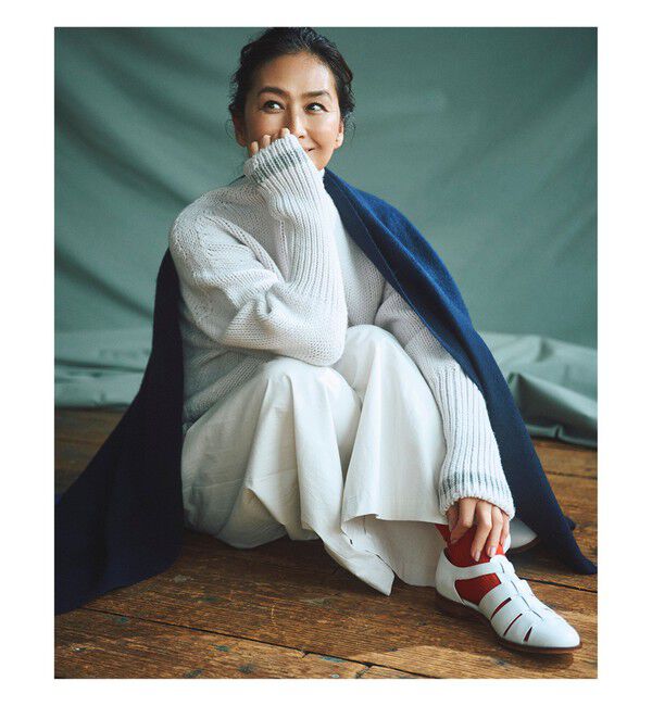 Demi-Luxe BEAMS 「AK+1 / 3ゲージ ホールガーメント コクーン ニット」|ニット・セーター|