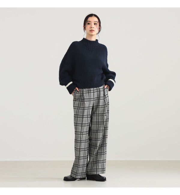 Demi-Luxe BEAMS 「AK+1 / 3ゲージ ホールガーメント コクーン ニット」|ニット・セーター|