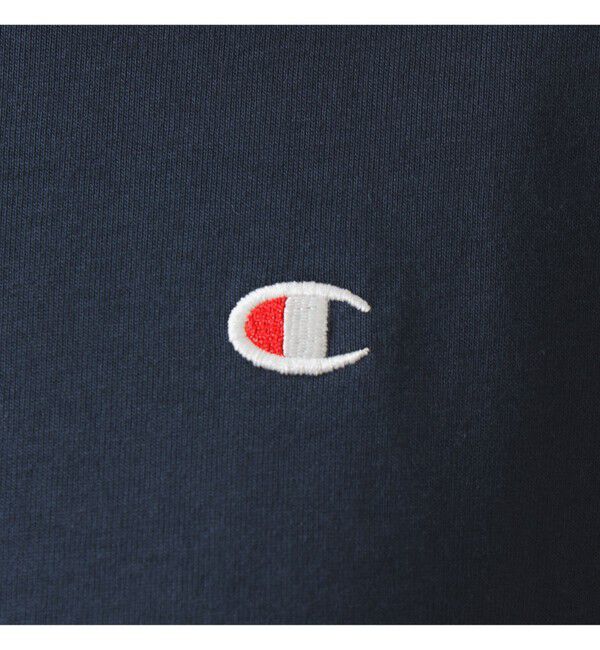 BEAMSBOY「【別注】Champion / エルボーパッチ Tシャツ」|Tシャツ・カットソー|