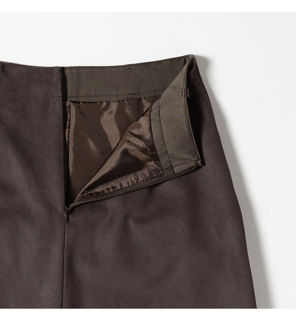 Demi-Luxe BEAMS 「フェイクスエード フレアスカート」|スカート|