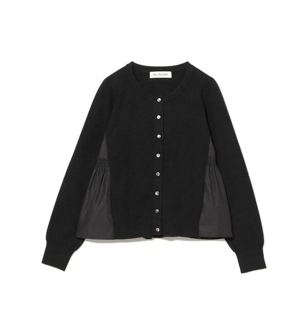 Ray BEAMS 「異素材 キリカエ カーディガン」|カーディガン|
