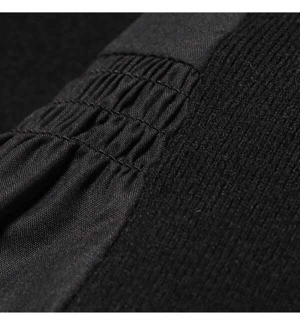 Ray BEAMS 「異素材 キリカエ カーディガン」|カーディガン|