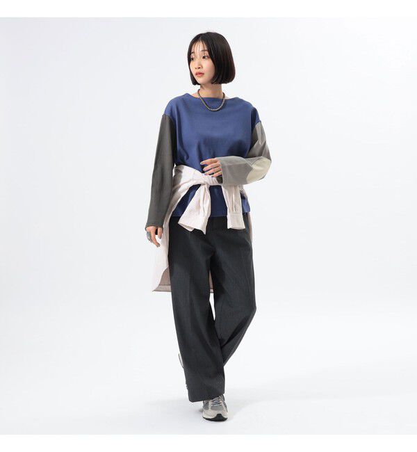 BEAMSBOY「【別注】LACOSTE / ワイド パンツ」|チノ|