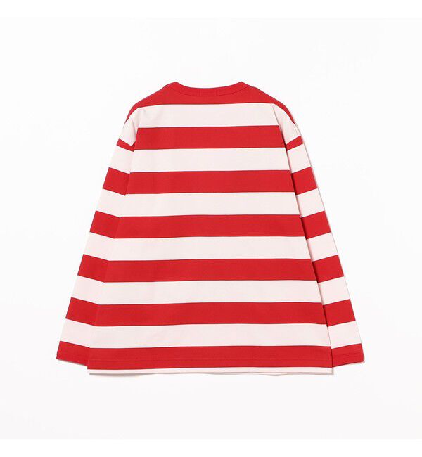 BEAMSBOY「【別注】LACOSTE / ボーダー ロングスリーブ Tシャツ」|Tシャツ・カットソー|