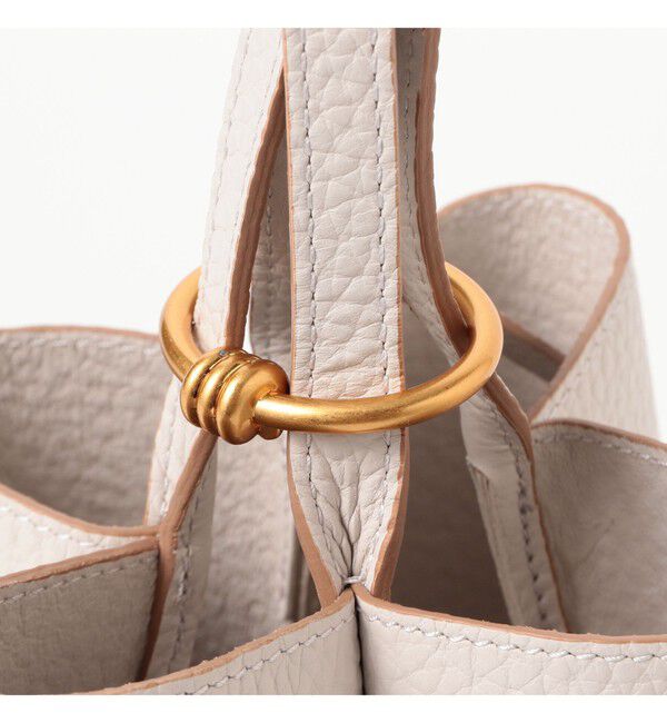 Demi-Luxe BEAMS 「GIANNI CHIARINI / レザー LILY ハンドバッグ」|トートバッグ|