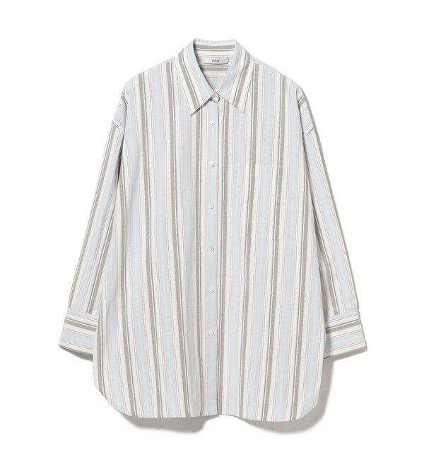Demi-Luxe BEAMS 「ORR / オーバー ストライプ シャツ」|シャツ・ブラウス|