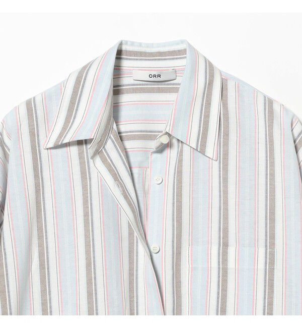 Demi-Luxe BEAMS 「ORR / オーバー ストライプ シャツ」|シャツ・ブラウス|