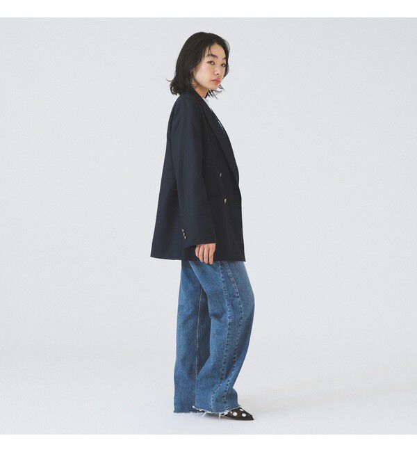 Ray BEAMS 「4ボタン ダブル ブレザー」|テーラードジャケット|