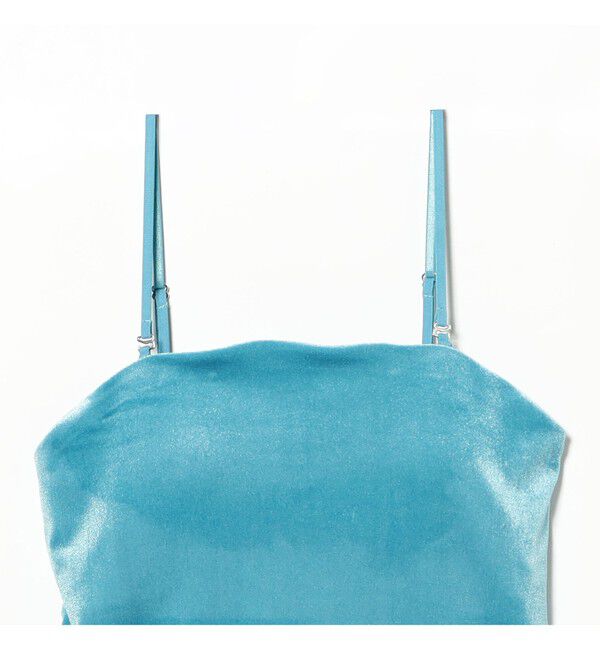 Ray BEAMS 「2WAY ベロア カップ付き キャミソール」|キャミソール|