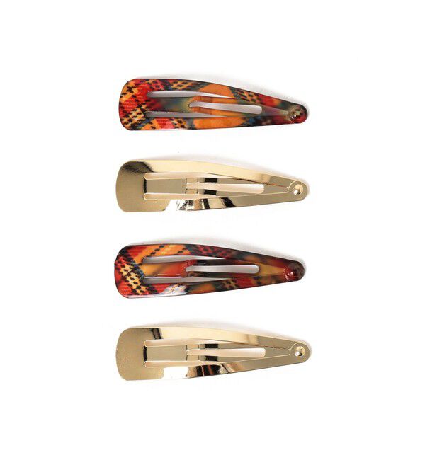 BEAMSBOY「チェック柄 ピン 4セット」|その他|ORANGE&times;GOLD