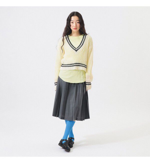 BEAMSBOY「ミックス プリーツ スカート」|スカート|