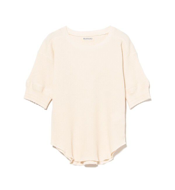 BEAMSBOY「ダメージ サーマル Tシャツ」|Tシャツ・カットソー|