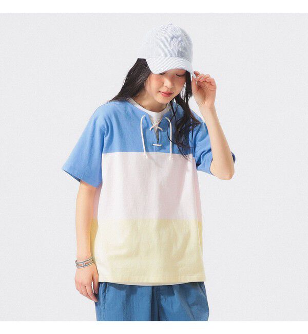 BEAMSBOY「ワイド ボーダー ショートスリーブ」|Tシャツ・カットソー|