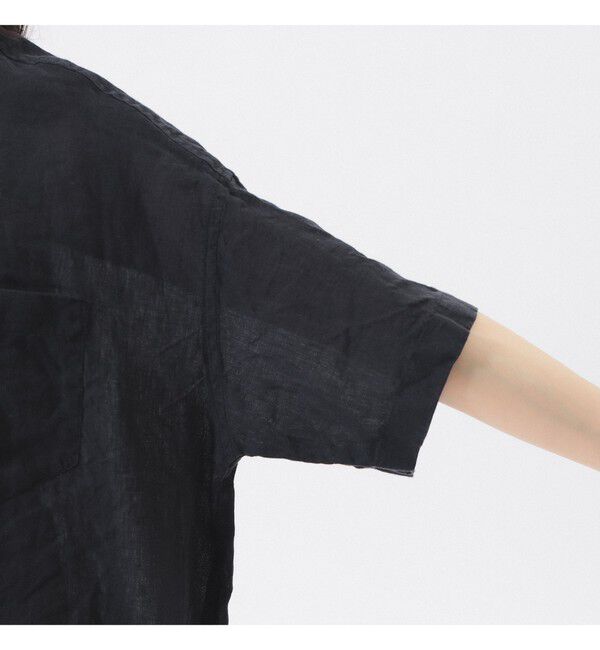 BEAMSBOY「リネン ソリッド ショートスリーブ」|シャツ・ブラウス|
