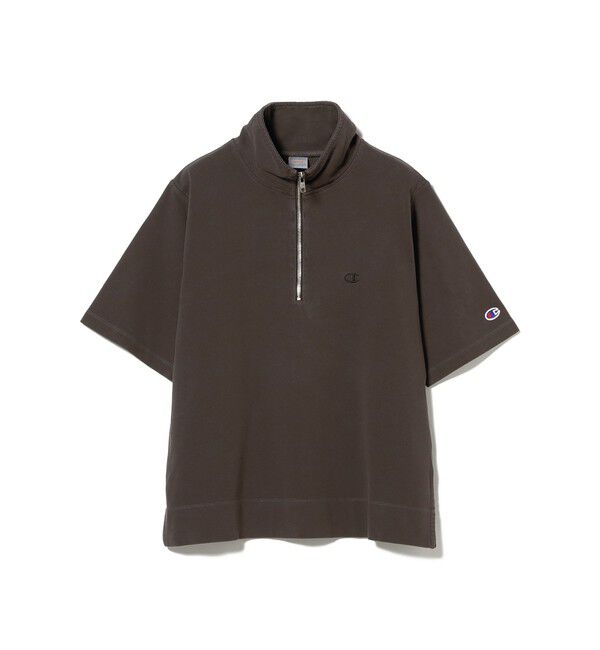 Ray BEAMS 「【別注】Champion / ハーフ ジップ Tシャツ」|Tシャツ・カットソー|