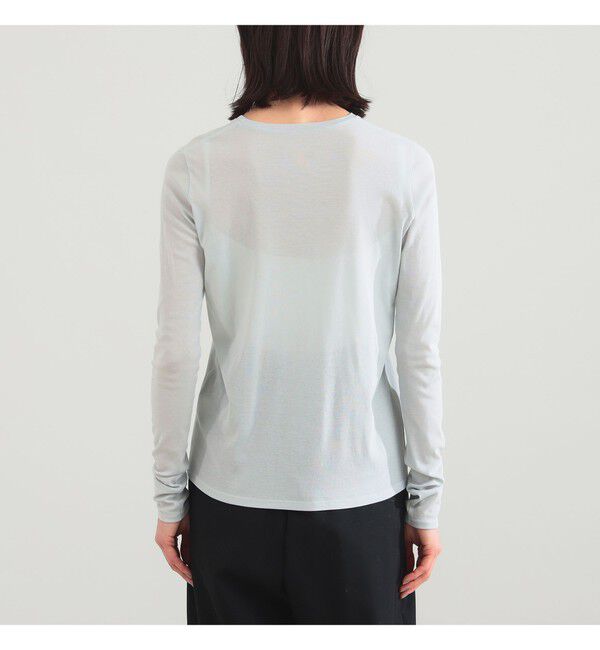 Demi-Luxe BEAMS 「コットン ハイツイストシアー Tシャツ」|Tシャツ・カットソー|