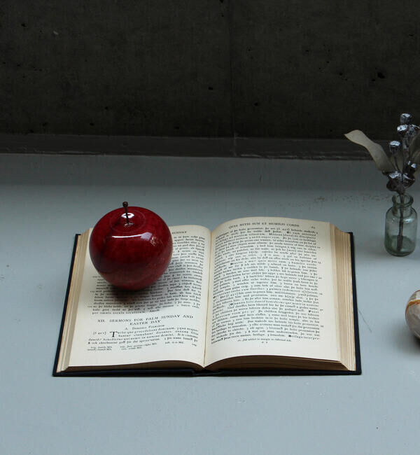 BEAMS「DETAIL INC. / Marble Apple Large」|ステーショナリー|RED