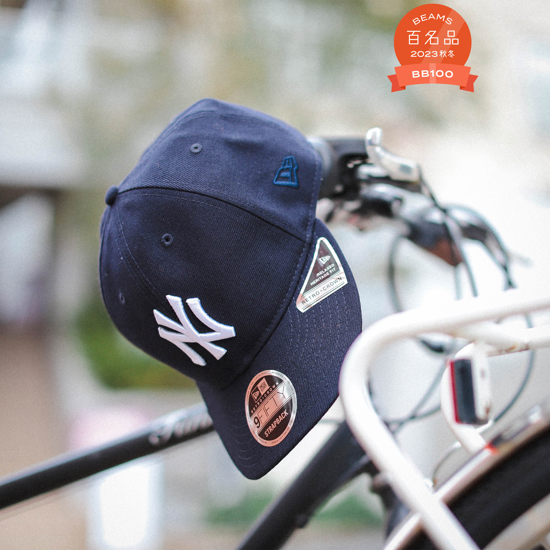 BEAMS「【ビームスの百名品】NEW ERA &times; BEAMS / 別注 9Fifty Retro Crown Cap」|ハット|NY_YANKEES