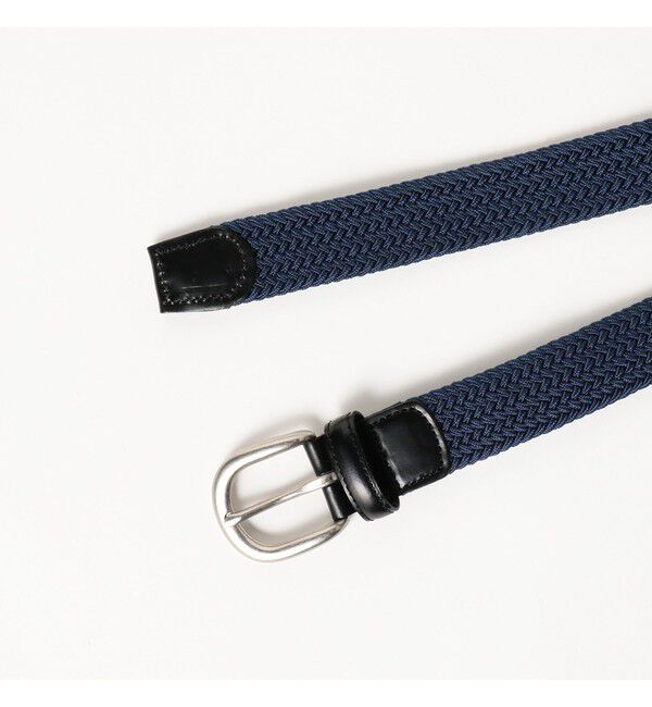 BEAMS「エラスティック メッシュ ベルト」|ベルト|