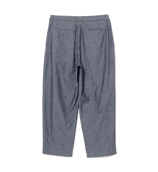 BEAMS「ダンガリー 2プリーツ スラックス」|チノ|