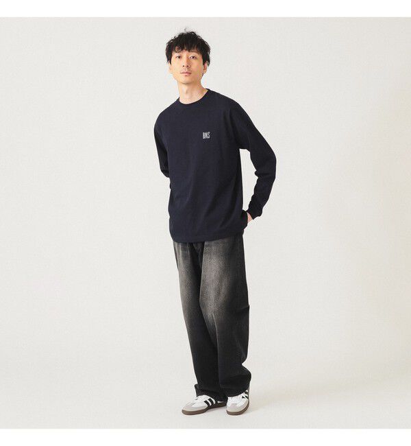 BEAMS「BMSロゴ ロングスリーブ Tシャツ」|Tシャツ・カットソー|