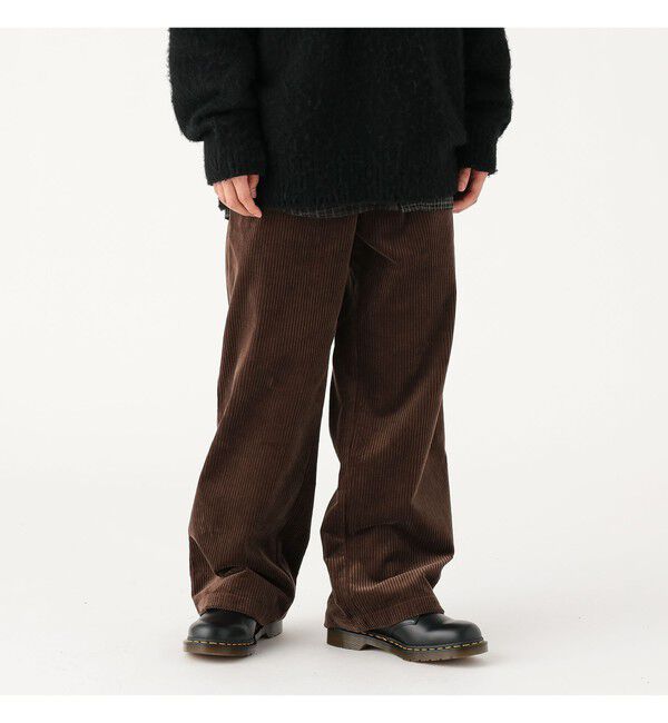 BEAMS「【別注】Dickies / コーデュロイ パンツ」|チノ|BROWN