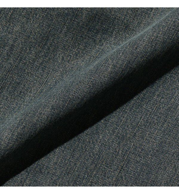 BEAMS PLUS「ダブルダイ デニム ミリタリー トラウザーズ」|チノ|