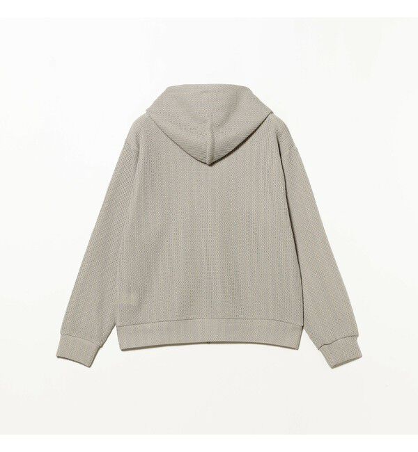 BEAMS「メッシュ ジップアップ フーディ【リラックスフィット】」|スウェット・ジャージ|