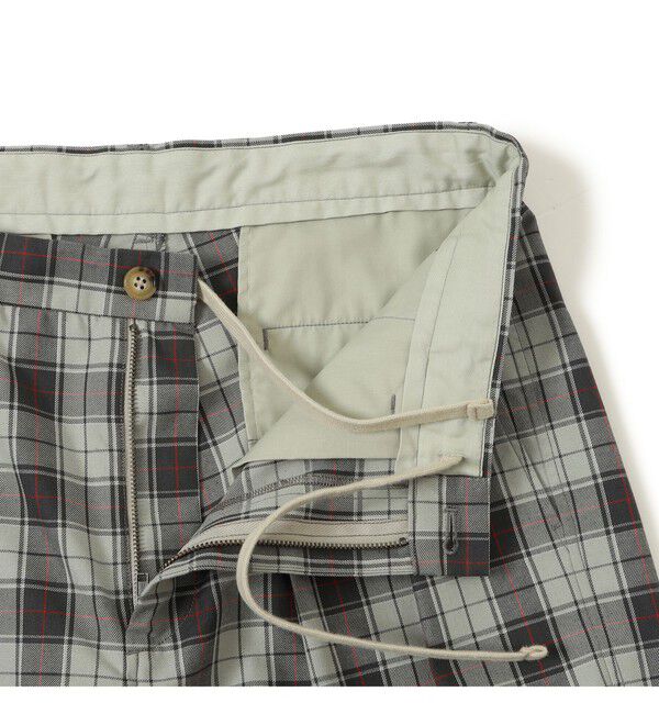 BEAMS「タータンチェック ショートパンツ【ワイドストレートフィット】」|その他|