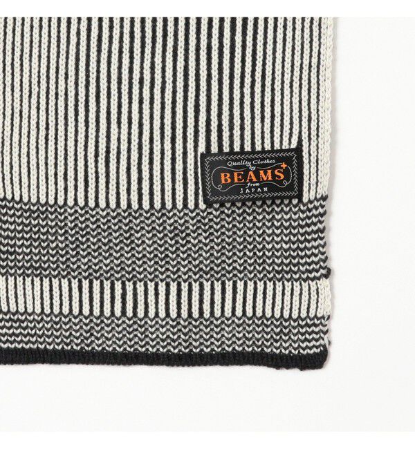 BEAMS PLUS「Wool Cashmere Rib Scarf」|マフラー|