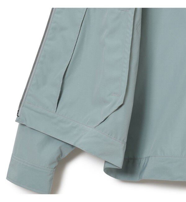 BEAMS「シンセティックレザーカラー ジャケット」|ブルゾン・スタジャン|