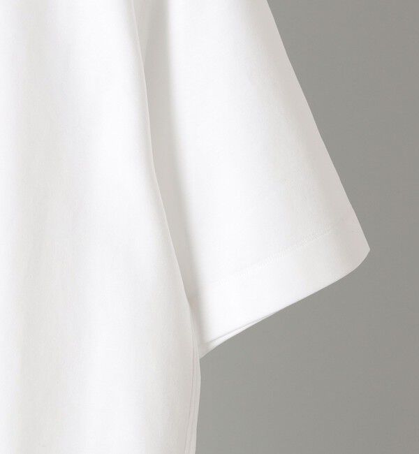 SHIPS「SHIPS: クルーネック ハイゲージ ダンボールニットTシャツ ライト」|Tシャツ・カットソー|