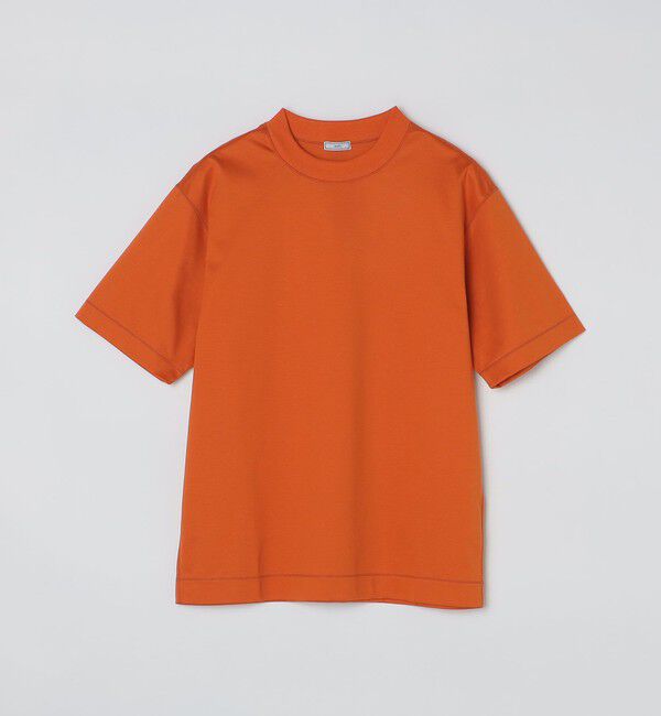 SHIPS「SHIPS: クルーネック ハイゲージ ダンボールニットTシャツ ライト」|Tシャツ・カットソー|