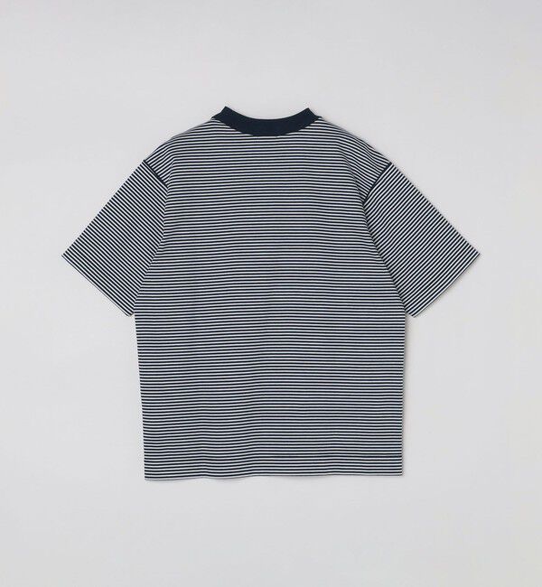 SHIPS「SHIPS: クルーネック ハイゲージ ダンボールニットTシャツ ライト」|Tシャツ・カットソー|