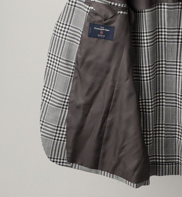 SHIPS「SHIPS: エルメネジルド ゼニア トラベラー ホップサック ジャケット」|テーラードジャケット|