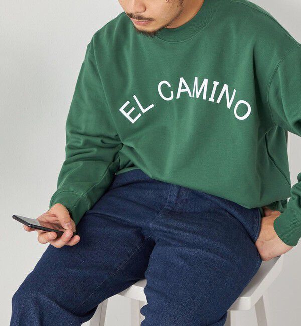 SHIPS any「【WEB限定】SHIPS any: NATIONAL PARK プリント スウェット 23AW◇」|スウェット・ジャージ|グリーン